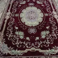 فرش نگین مشهد جگری رنگ|فرش|گنبد کاووس, |دیوار