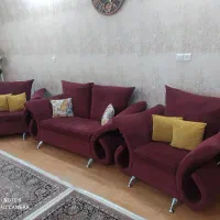 مبل راحتی 7نفره|مبلمان خانگی و میز عسلی|تاکستان, |دیوار