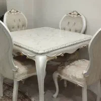 فروش میز ناهارخوری ۴ نفره (کاملا تمیز )|میز و صندلی غذاخوری|تهران, فردوس|دیوار