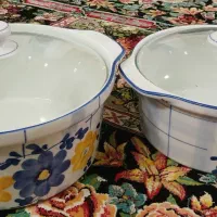 تابه و قابلمه گل پنبه ای