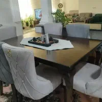 میز ناهارخوری ۶ نفره|میز و صندلی غذاخوری|ایلام, |دیوار