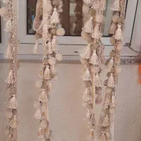 یراق و گوشواره های بغل پرده|پرده، رانر، رومیزی|قرچک, شهرک گلها|دیوار