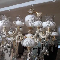 لوستر زرین طلا