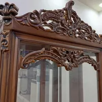 بوفه بزرگ چوبی|بوفه، ویترین، کنسول|اردبیل, |دیوار