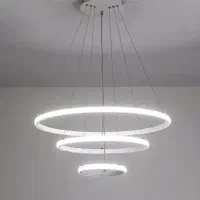 لوستر مدرن دایره کهکشانی ۷۰ ۵۰ ۳۰ تولیدی|لوستر و چراغ آویز|کرج, کیانمهر|دیوار