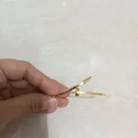 دستبند بنگل میخی طلا خوش نما|جواهرات|مشهد, شیرودی|دیوار