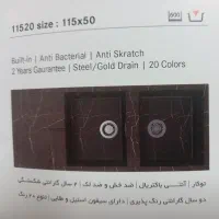 سینک گرانیتی ضد خش ایتالیایی|آب‌چکان و نظم‌دهنده ظروف|تهران, بنی‌هاشم|دیوار