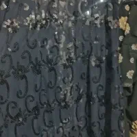 پیراهن گیپور دوخته شده با آستر