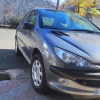 پژو 206تیپ2 کارمندی تک برگ استثنایی 100تا کار|خودرو سواری و وانت|کاشمر, |دیوار