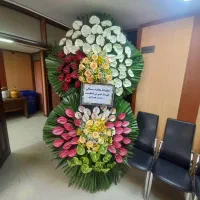 تاج گل کلاسیک ترحیم و افتتاحیه .