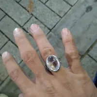 انگشتر نقره ی درُ