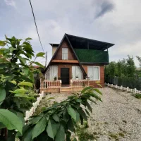 کلبه سوئیسی دوخوابه جکوزی دار رامسر
