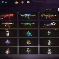 اکانت فری فایر فقط طاق