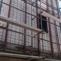 جوشکاری نمای ساختمان شاسی کشی نما راویز نصب فلاشین|خدمات پیشه و مهارت|یزد, |دیوار