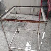 فروش فوری پالت چوبی ۵۰تومن و پایه کولر