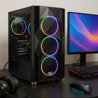 فروش کامپیوتر نسل ۱۴ در حد نو + مانیتور MSI