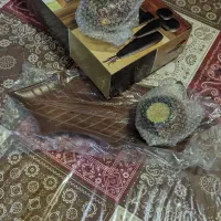 ست دکوراتیو شمع طرح چوب، کادویی دکوری تزئینی|صنایع دستی و سایر لوازم تزئینی|تهران, سازمان برنامه جنوبی|دیوار