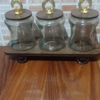دو سری جا ادویه|ظروف نگهدارنده، پلاستیکی، یک‌بارمصرف|خرمدره, |دیوار