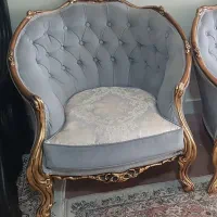 مبل استیل مدل زمرد ۹نفره  در حد نو