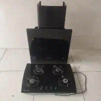 اجاق گاز صفحه ای 4شعله وهودسالم تمیر