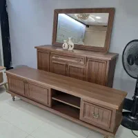 میزتلوزیون اینه کنسول جاکفشی مدل پایه گرد|میز تلویزیون|کرمانشاه, |دیوار