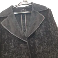 پالتو مخمل زنانه خارجی نو سایز ۵۰  قیمت ۲۲۰۰