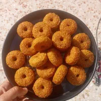 خوراکی سمبوسه خمیر فلافل کتلت فلافل