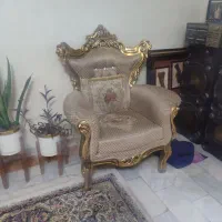 مبل نه نفره ورق طلا|مبلمان خانگی و میز عسلی|تهران, مدائن|دیوار