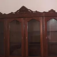 بوفه ویترینی چوبی کلاسیک