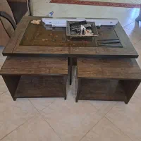 مبل هفت نفره ومیز عسلی|مبلمان خانگی و میز عسلی|آزادشهر, |دیوار