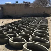گنگ زنی لوله های سیمانی چاه فاضلاب واب زیرگذر چاه