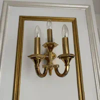 لوستر طلایی|لوستر و چراغ آویز|تهران, اکباتان|دیوار