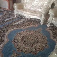 مبل ۷نفره با1عدد میز و 2تاگل میزشیشه ای|مبلمان خانگی و میز عسلی|کوه چنار, |دیوار