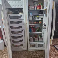 یخیال و فریزر دوقلو الکترو استیل