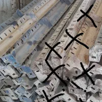 قالب کنج فلزی 5در5 یک ونیم متر