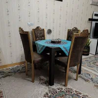 میز وصندلی ناهار خوری ۴نفره|میز و صندلی غذاخوری|شیراز, شهرک سراج‎|دیوار