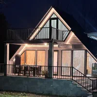 اجاره کلبه نوساز با باغ ۱۰۰۰ متری دربست لاهیجان