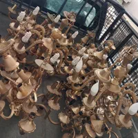 فروش و خریدار لوستر ابکاری برنجی