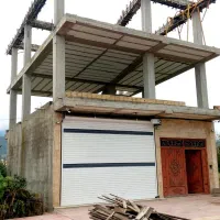 آرماتوربندی و دیوار چینی ساختمان