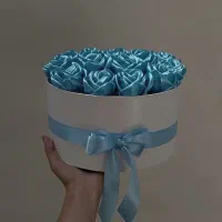 باکس گل ربانی آبی