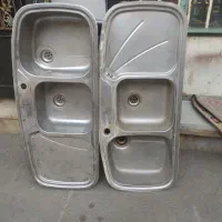 سینک ظرفشویی دوقلو تو کار