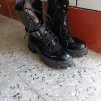 کفش بوت دخترانه ورنی