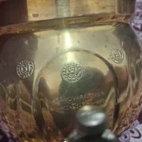 سماور ذغالی برنجی هفت لیتری قدیمی