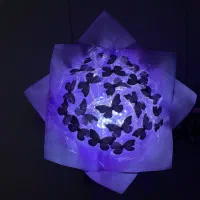 گل بوکت پروانه ای