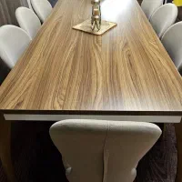 میز نهارخوری 8،10 نفره( فقط میز)|میز و صندلی غذاخوری|رامسر, |دیوار