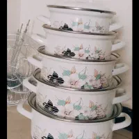 قابلمه لعابی جنس ترک 10پارچه