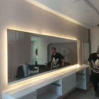 ساخت انواع اینه طرح دار با قیمت عمده|آینه|دزفول, |دیوار