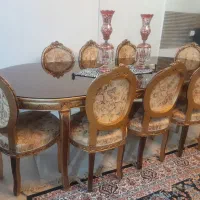 میز نهار خوری|میز و صندلی غذاخوری|کوهدشت, |دیوار