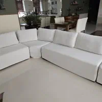مبل ال۷ نفره همراه با کاورش