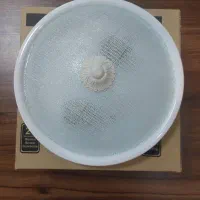 چراغ سقفی بدون سنسور شیشه فلز